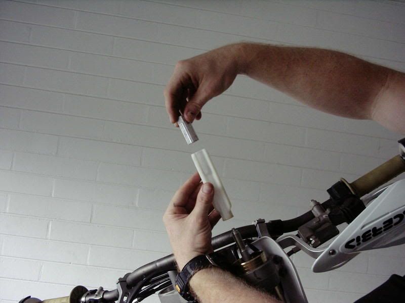 How to lower the forks on a YZ450 SuperMoto Junkie